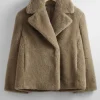 Best Sale & Other Stories Veste En Fourrure Synthétique Taupe