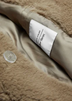 Best Sale & Other Stories Veste En Fourrure Synthétique Taupe