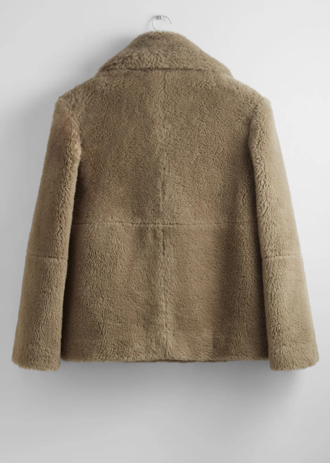 Best Sale & Other Stories Veste En Fourrure Synthétique Taupe