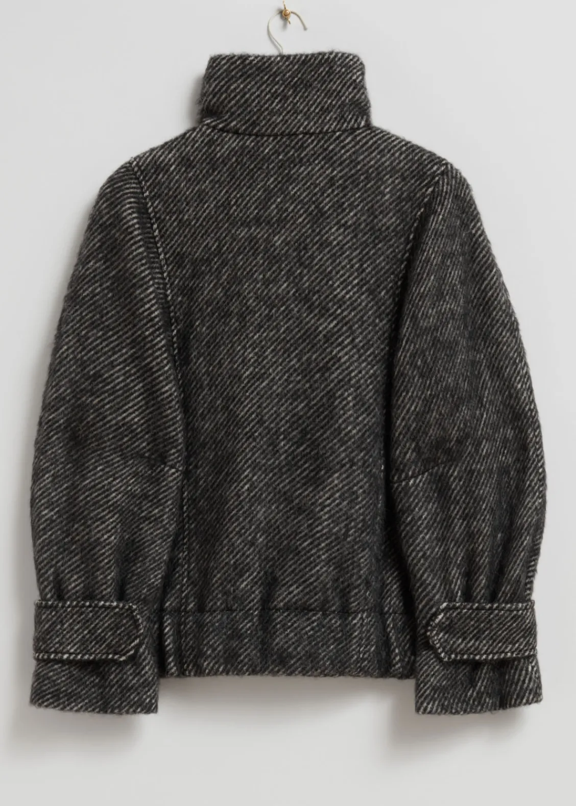 Cheap & Other Stories Veste En Laine Rayures noires