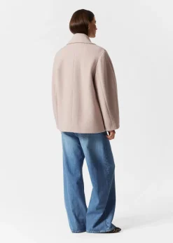 Best Sale & Other Stories Veste En Laine à Double Boutonnage Beige clair