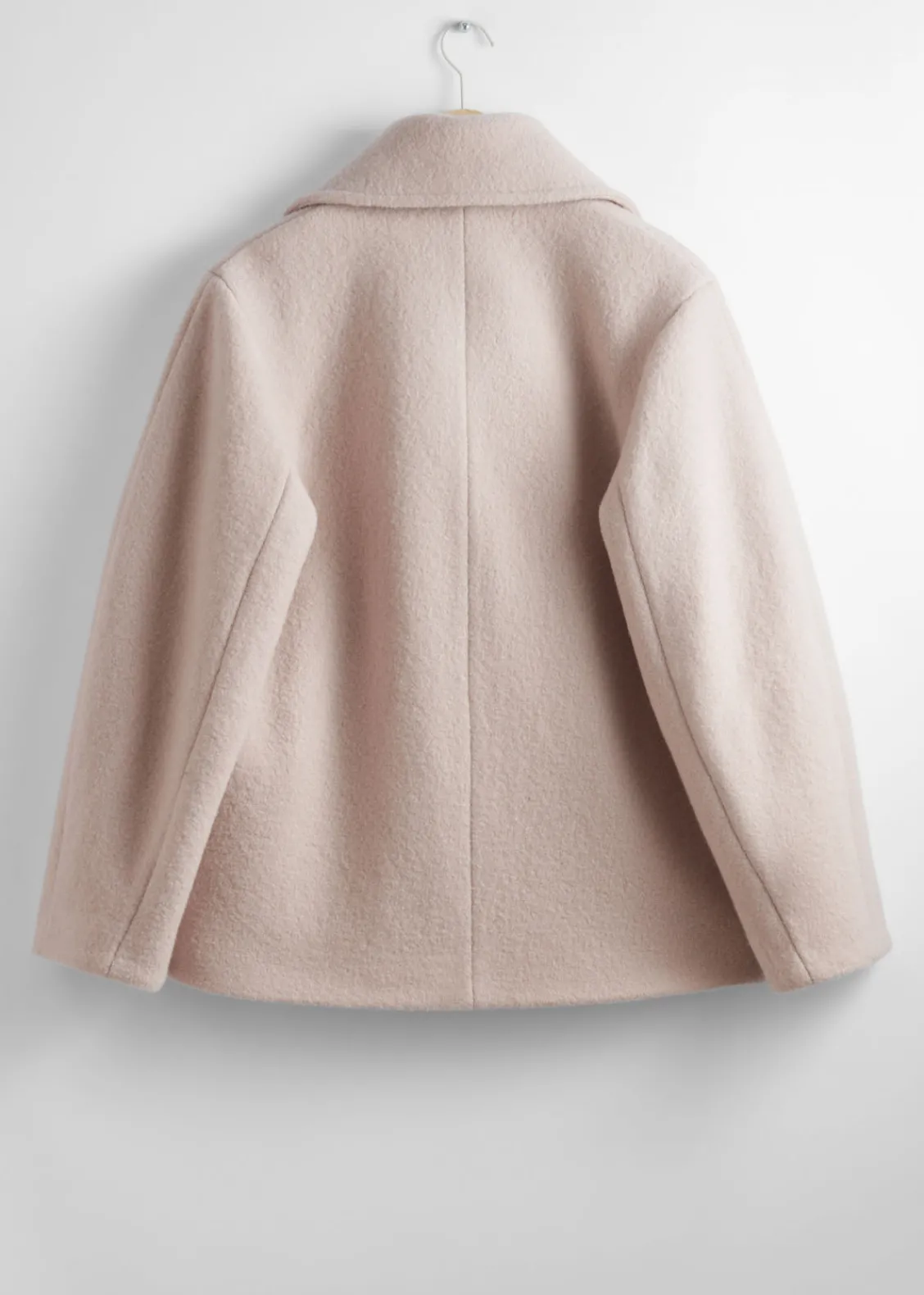 Best Sale & Other Stories Veste En Laine à Double Boutonnage Beige clair