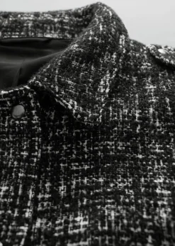 Store & Other Stories Veste En Tweed Tweed noir