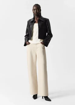 Hot & Other Stories Veste Vernie Courte Noir