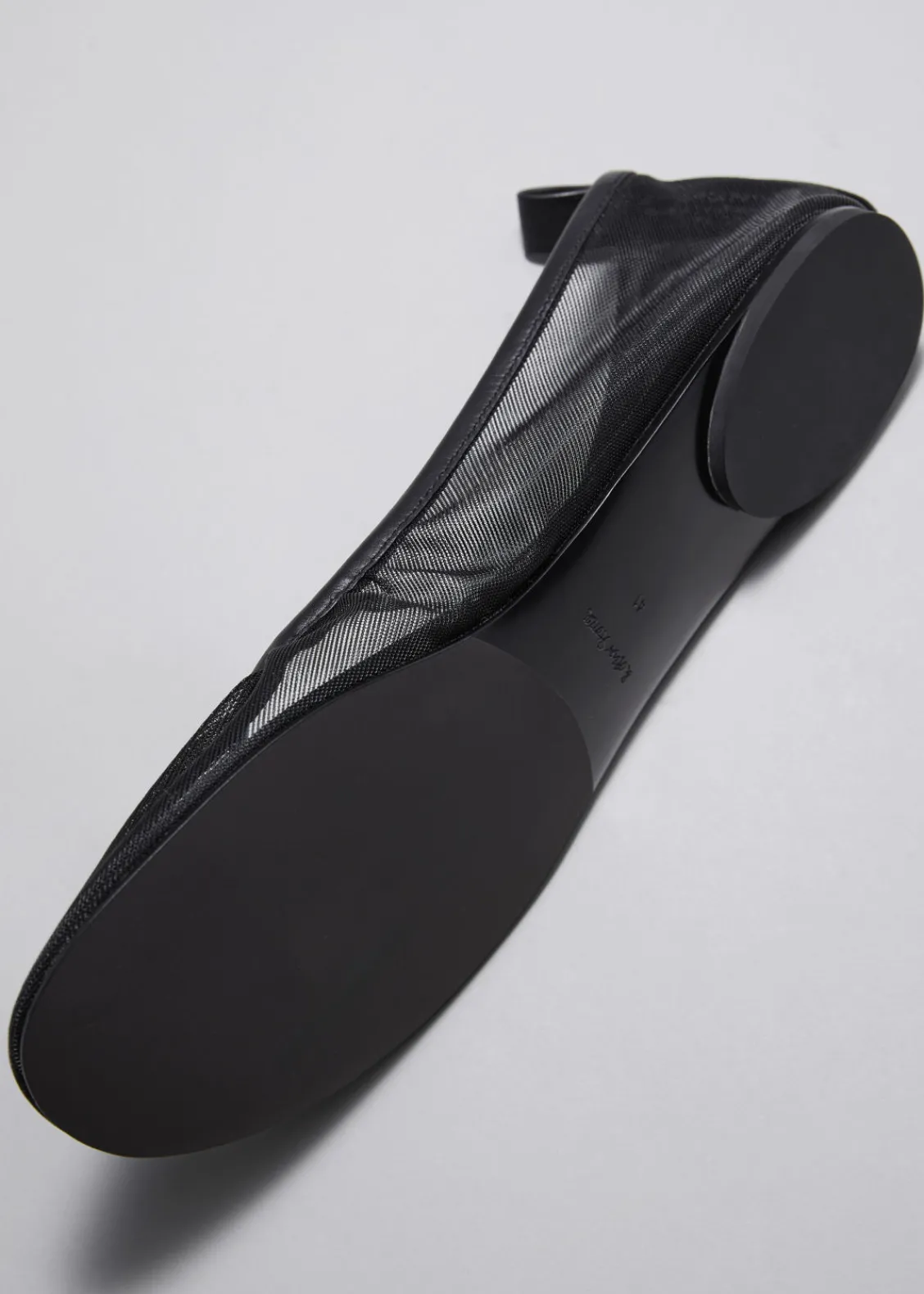 Best Sale & Other Stories Ballerines En Mesh à Bordures En Cuir