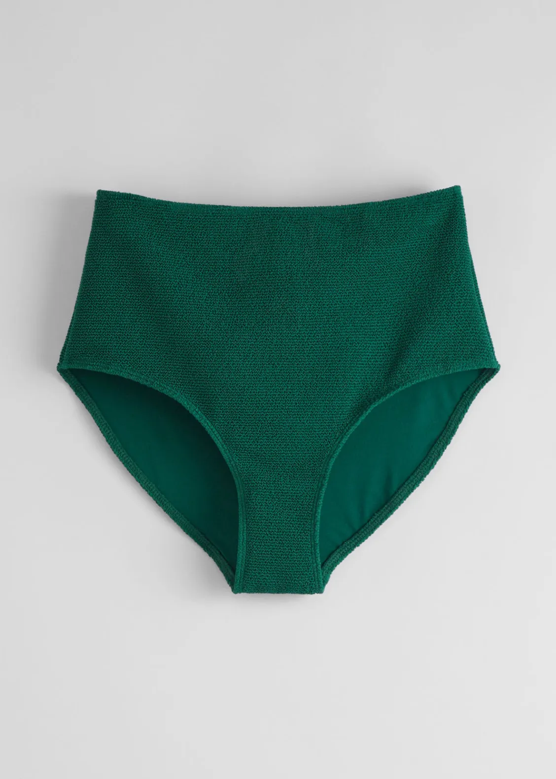 Best & Other Stories Bas De Bikini Texturé Vert foncé
