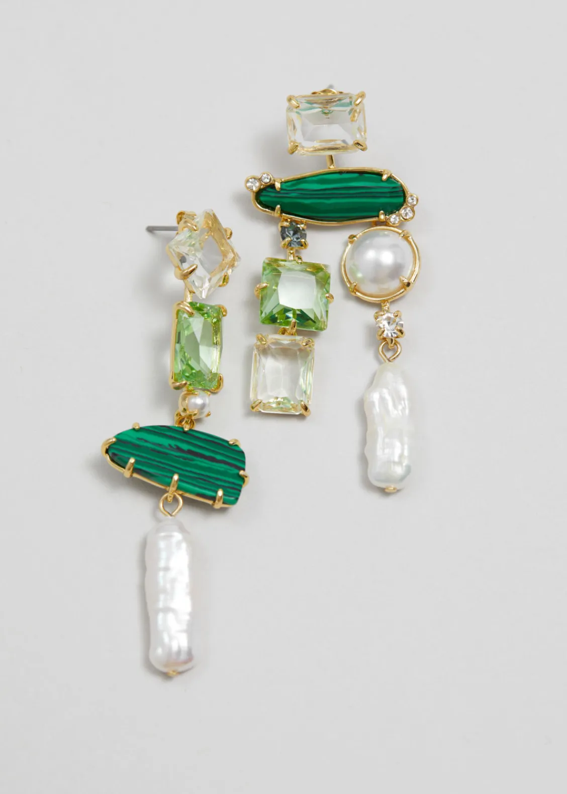 Best Sale & Other Stories Boucles D'oreilles Pendantes Avec Perles En Strass