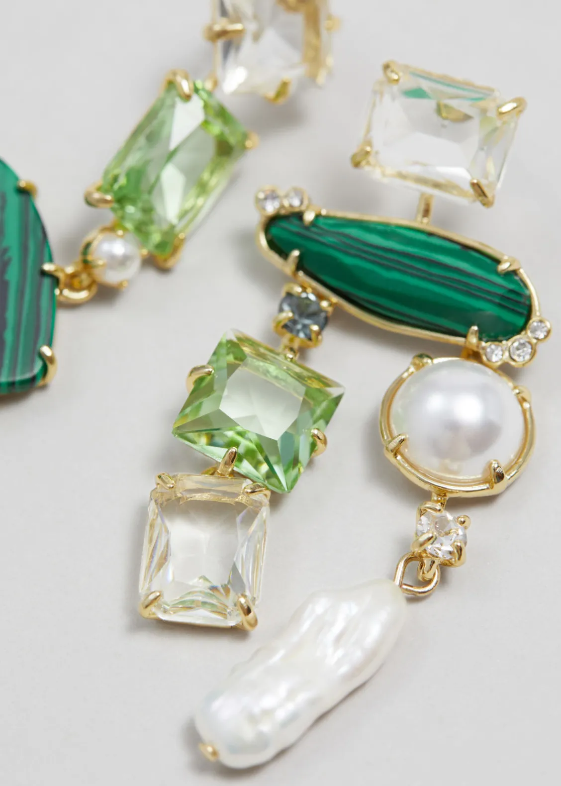 Best Sale & Other Stories Boucles D'oreilles Pendantes Avec Perles En Strass