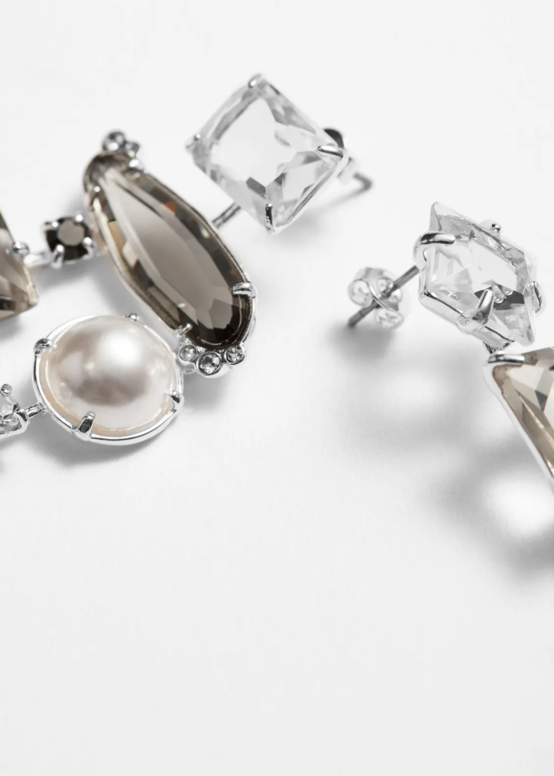 Best Sale & Other Stories Boucles D'oreilles Pendantes Avec Perles En Strass