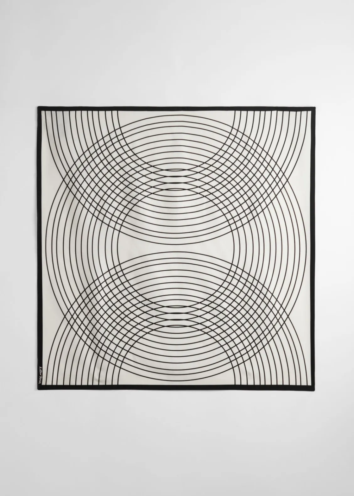 Best Sale & Other Stories Foulard Carré à Imprimé Graphique Blanc