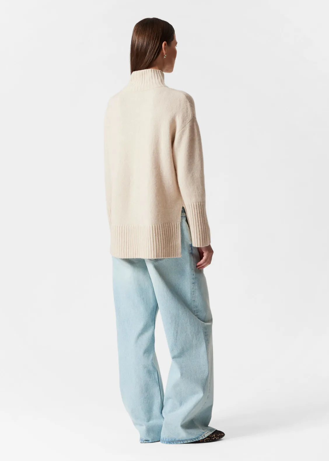 Flash Sale & Other Stories Pull En Maille à Col Montant