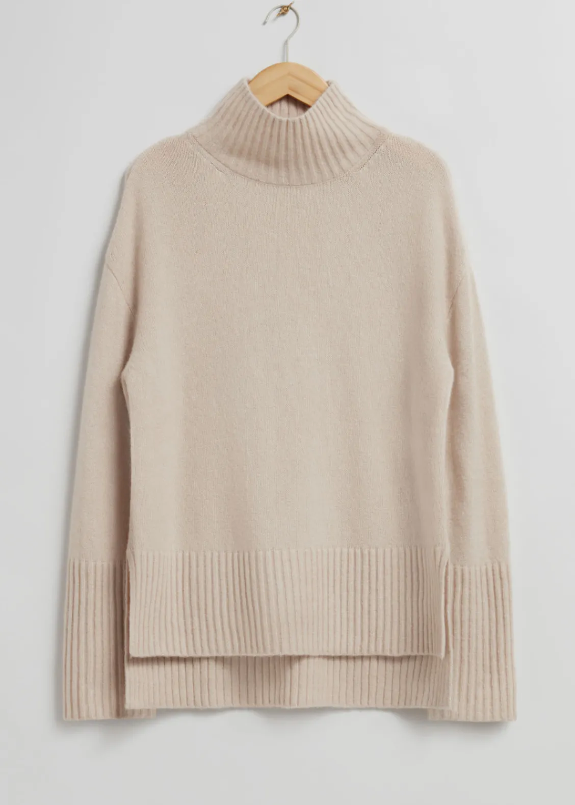 Flash Sale & Other Stories Pull En Maille à Col Montant