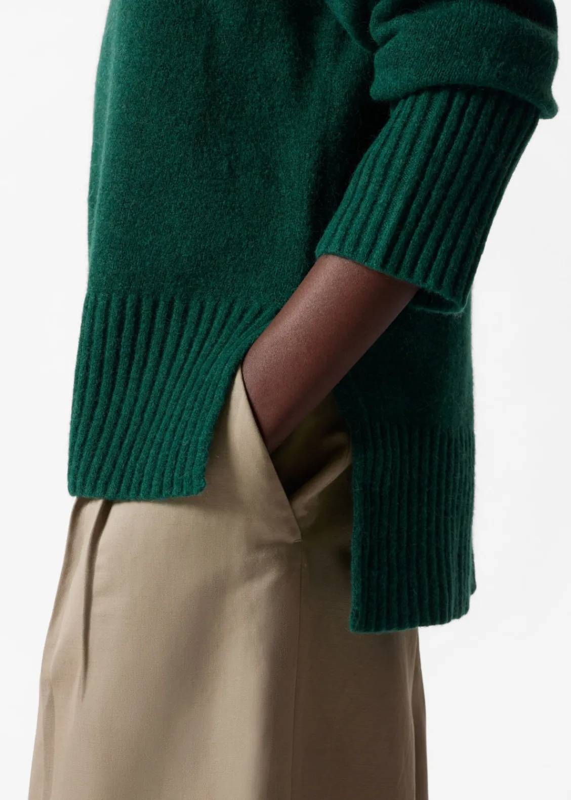 Flash Sale & Other Stories Pull En Maille à Col Montant
