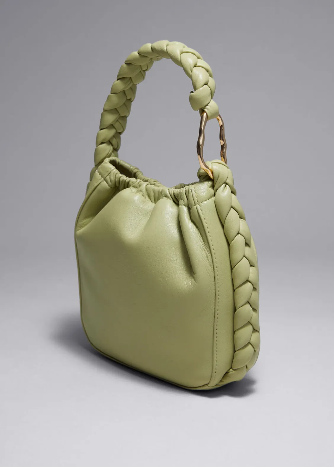 Fashion & Other Stories Sac Seau En Cuir Tressé
