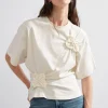 Fashion & Other Stories T-shirt à Motifs Floraux Appliqués